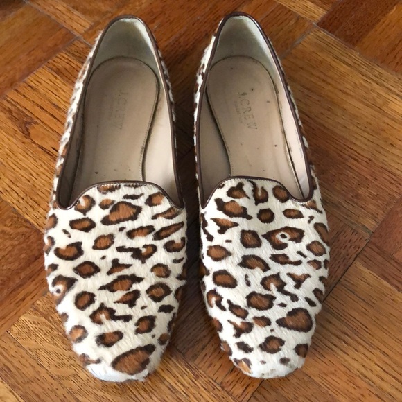 J. Crew Shoes - J.Crew Collection Cheetah Loafers